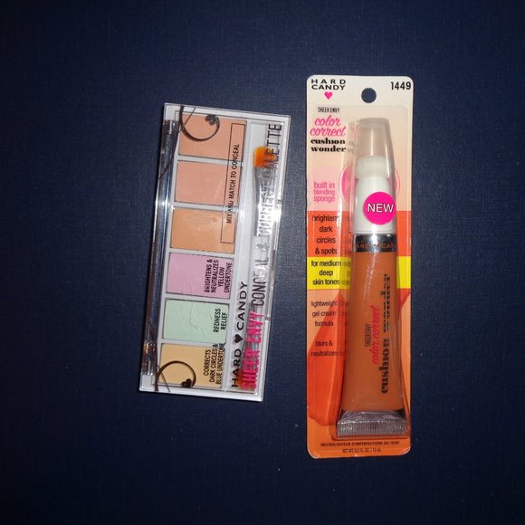 HARD CANDY SHEER ENVY CONCEAL & CORRECT PALETTE COLOR CORRECT CUSHION WONDER - Picture 2 of 3